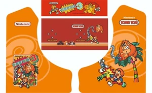 Donkey Kong 3 Themed Bartop Arcade Graphics - Bild 1 von 1