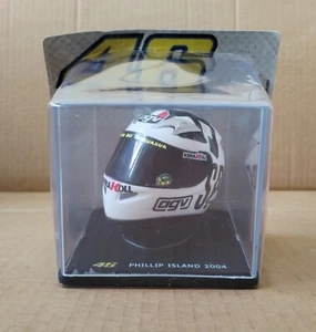 HELMET AGV TI TECH-VALENTINO ROSSI ( 2004) 1/5  MINIATURE MOTOGP, ALTAYA - Picture 1 of 14