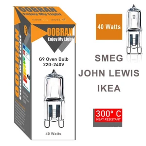 Bombilla halógena para horno genuino SMEG 824610747 40W 40 vatios - Imagen 1 de 5