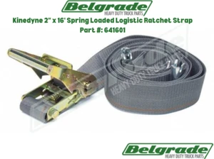 Kinedyne Genuine OEM 641601 2" by 16' Spring Loaded Logistic Ratchet Strap - Picture 1 of 3