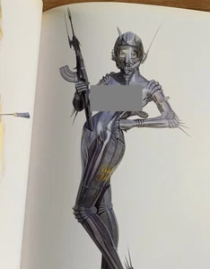 Sensual Illustrations 1991 Hajime Sorayama Sexy Model Japanese Real Illustration - Foto 1 di 22