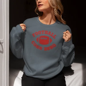 Football and Coke Zero Unisex Sweatshirt, Football Fan Gift - Picture 1 of 6
