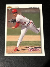 1992 Upper Deck #693 Juan Agosto St. Louis Cardinals Baseball Card