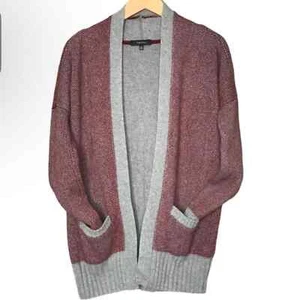 Aritzia Talula Womens Open Front Knit Cashmere Angora Blend Cardigan Sweater XXS - Picture 1 of 8