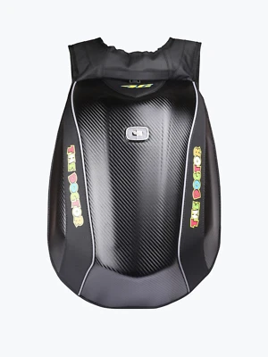 MOTORCYCLE BACKPACK BLACK/YELLOW/RED/GREEN for Motor Cycle Riders - Image 1 of 4