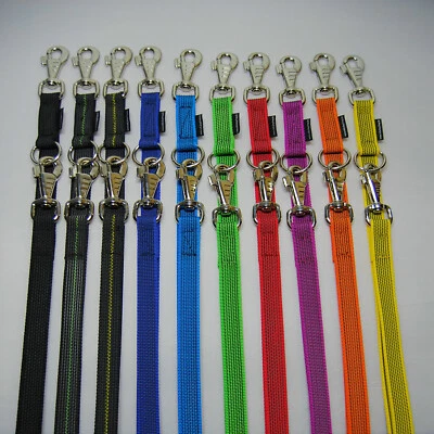 Gummierte Doppelleine in 5 Längen von 2m 3fach verstb. bis 4,8m 5fach verstb. - Bild 1 von 4