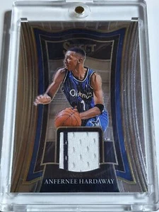 2020 Select Anfernee Hardaway #PATCH 2 Color Stripe Game Worn Jersey - Rare - Picture 1 of 2