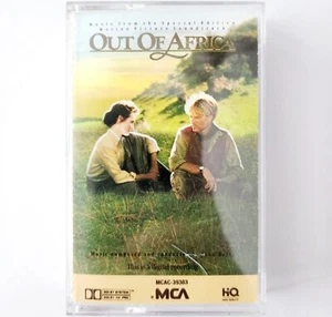1985 Out Of Africa Original Motion Picture Soundtrack Cassette Tape Vintage E95 - Picture 1 of 1