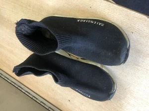 Balanciaga schwarze Turnschuhe Größe 25 UK 8 US 8,5 - Bild 1 von 4