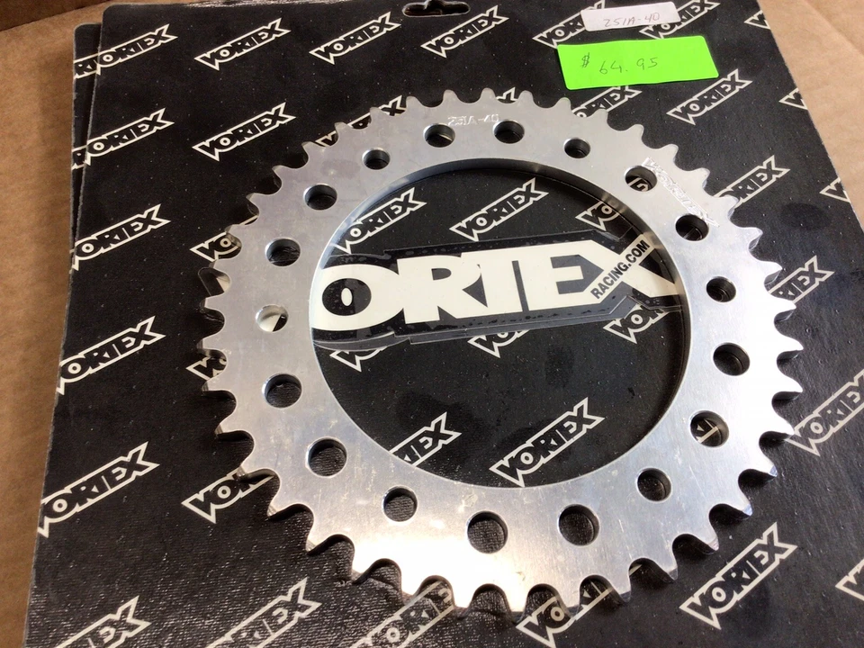 Piñón trasero Vortex aluminio 40 dientes, 251A-40 Honda CBR1000RR, CBR600, RC51 Foto 1 de 4