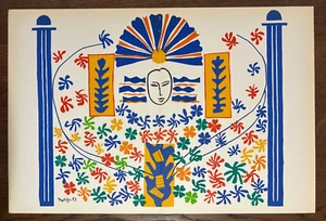 Henri Matisse "Apollon" Original 1958 Mourlot Lithographie, Platte signiert - Bild 1 von 9