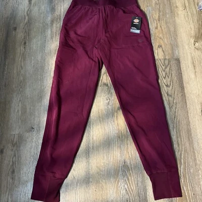 Dickies скрабы мужчин натуральный подъем бегун скраб брюки DK040 WIN вино размер маленький новый с Ярлыками - Изображение 1 из 4