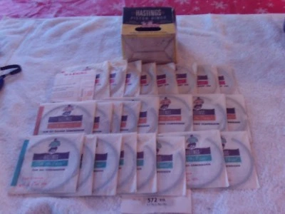 Винтажный HASTINGS 57' Mercury поршневое кольцо набор открытая коробка... неиспользованный с инструкциями - Изображение 1 из 4