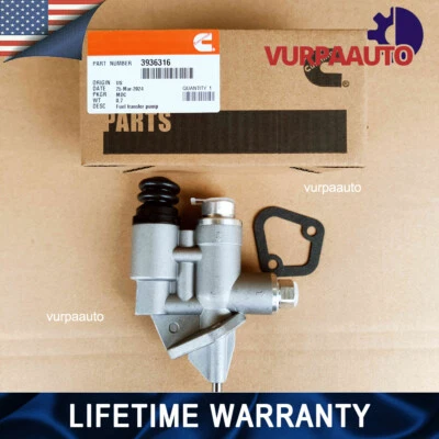 Bomba de elevación de combustible Cummins válvula 12V 3936316 4988747 para 94-98 Dodge 5.9 P7100 EE. UU. Foto 1 de 4
