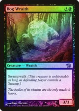 Bog Wraith FOIL 8th Edition NM Black Uncommon MAGIC GATHERING CARD ABUGames