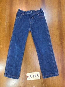 Boys Size 4T Button Jeans (Brand = Little Rebels)  19 to 20 Elastic waist 16.5 L - Picture 1 of 14