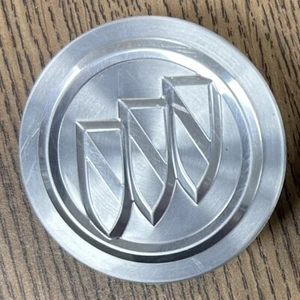 2 5/16" Buick Encore Envision LaCrosse Regal Brushed Center Cap #9597714 x1 - Picture 1 of 2