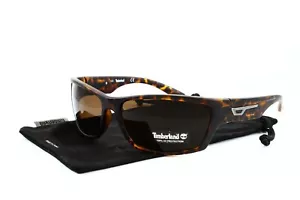 Timberland TB7134/S 52E Matte Havana men's sports sunglasses 64 mm 100% UV. NWT - Picture 1 of 7