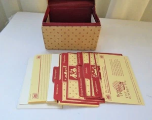 Christmas Country Rezeptbox 1982 Avon Vintage Sammlerstück  - Bild 1 von 12