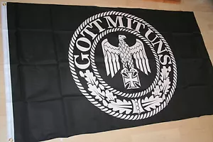 Ausverkauf Fahne Flagge Kaiserreich Reichsadler -- Gott mit Uns -- 150 x 90 - Bild 1 von 1