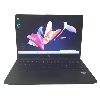 HP 14-CF2517sa 14" Laptop Intel Pentium 6405U 4GB RAM 128GB SSD Windows 11  - Image 1 of 4