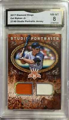 Camiseta 2017 Diamond Kings Cal Ripken Studio Portraits 27/49 GMA 8 - Imagem 1 de 2