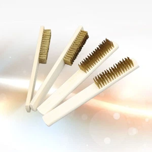  4 Stück Küche Stahldraht Topfbürste nützliche Reinigungswerkzeuge Haushalt - Bild 1 von 12