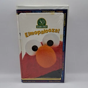 Sesame Street Elmopalooza! (VHS, 1998) w/ Puzzle on Front of Clamshell Case - Picture 1 of 12