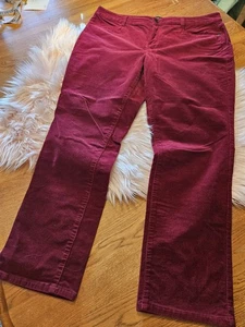 Talbots einfach schmeichelhaft 5 Taschen Damengröße 16p gerade Kordeln AE - Bild 1 von 14