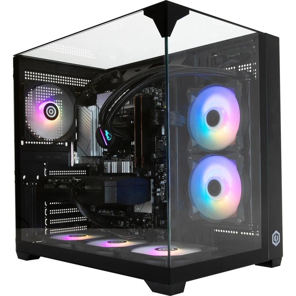 CyberpowerPC EXB2B10003 4.7 GHz AMD Ryzen 7 9800X3D 32 GB 1 TB Windows 11 Pro - Image 1 of 1