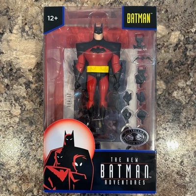 Figura McFarlane The New Batman Adventures Edición Platino Traje Rojo Foto 1 de 4
