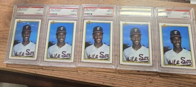 Sammy Sosa 1990 Topps Bowman Rookie RC PSA 9 Perfeito Chicago Cubs / White Sox - Imagem 1 de 2