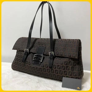 FENDI Mamma Baguette Tote Bag Zucchino Zucca Autentica ottime condizioni /JP-- - Foto 1 di 10