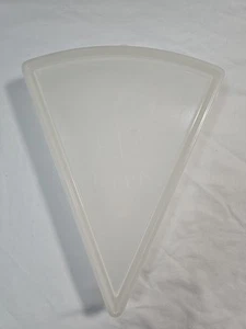 Pizza Keepa Pizza Slice Plastic Storage Container w Lid Large 12” x 9” Vintage - Picture 1 of 7