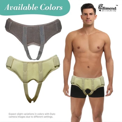 SOLACE CARE NHS Breathable Hernia Support Belt reducible Inguinal doubleTruss removable pads