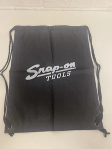 Snap On Tools Drawstring Bag Black PSNP0081100 New Rare Xmas Gift - Picture 1 of 8