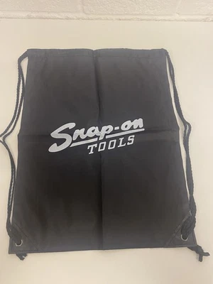 Snap On Tools Drawstring Bag Black PSNP0081100 New Rare Xmas Gift - Image 1 of 4
