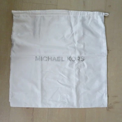 Nuevo Michael Kors Grande Logo Tejido Bolso para el Polvo Cordón Cartera Bolso de Mano Zapatos Almacenamiento Foto 1 de 4