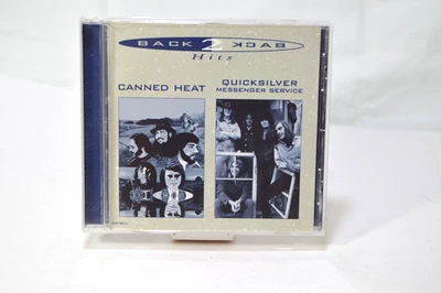 Back 2 Back Hits    Canned Heat / Quicksilver Messenger Service  CD Foto 1 de 4