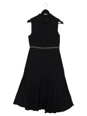 Karen Millen Skater Midi Dress UK10 in Black - Image 1 of 4