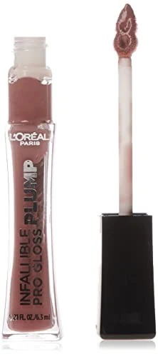 L'Oreal Paris Infallible Pro Gloss Plump Lip Gloss, Moonlit Rose, 0.21 fl. oz. - Image 1 of 1