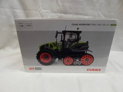 UNIVERSAL HOBBIES CLAAS AXION 930 TERRA TRAC MY24 LTD EDITION UH6752 BNIB 1:32 - Image 1 of 4