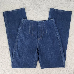 White House Black Market Jeans Womens 2 Extra High Rise Trouser Sculpt Denim Pan - Picture 1 of 20