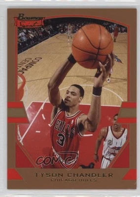 2003-04 Bowman подпись золото /99 Тайсон Чендлер #9 - Изображение 1 из 2