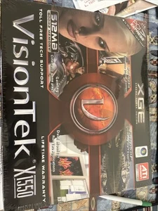 ATI Radeon VisionTek X1550 Graphics Card 256MB Sealed NEW in Box - NOS 2006 - Picture 1 of 2