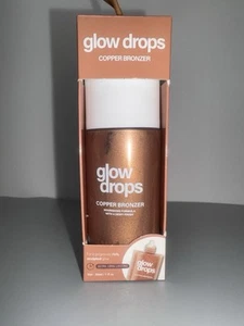 Glow Drops Bronzer Ultra Long Lasting Copper Sun Kissed Makeup 30ml/1 fl. oz New - Picture 1 of 4
