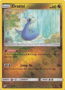 Dratini (148) SM - Unified Minds 148/236 - casi nuevo - holograma inverso - Imagen 1 de 2