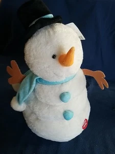 Simply Genius Schneemann 14" Animiert Tanzen Frosty Das Schneemannlied beleuchtet - Bild 1 von 13