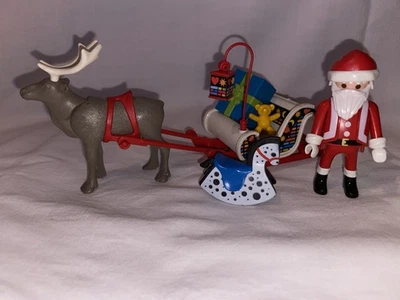 Playmobil Traîneau Père Noël Cadeau Jouet Christmas - Photo 1/2