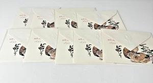 Juego de 9 tarjetas de Navidad Baby Bunny Rabbit American Greetings - Imagen 1 de 7